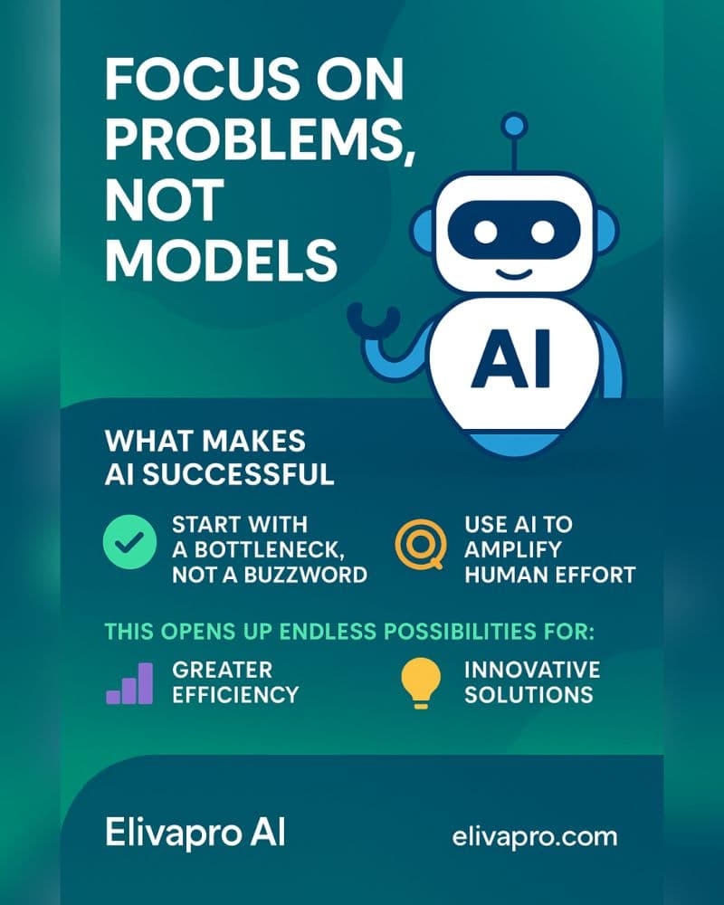 Focus on the problem for AI project success